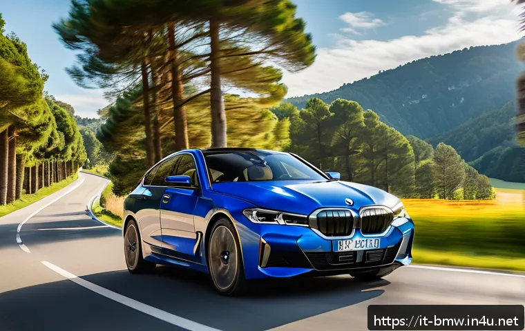 BMW i4 M50 고성능 모델 리뷰 관련 이미지 2